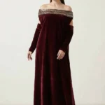 Royal Velvet Dress